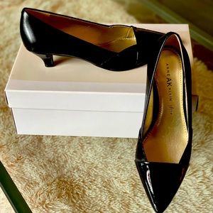 Anne Klein women’s iFlex 2” patent/pebble dress shoe